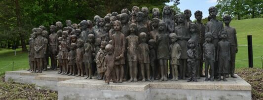 Public collection underway to preserve bronze group sculpture of 82 murdered Lidice children