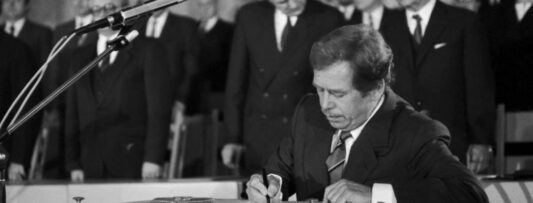 December 29, 1989: Václav Havel elected president for the first time